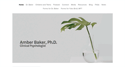 Desktop Screenshot of dramberbaker.com